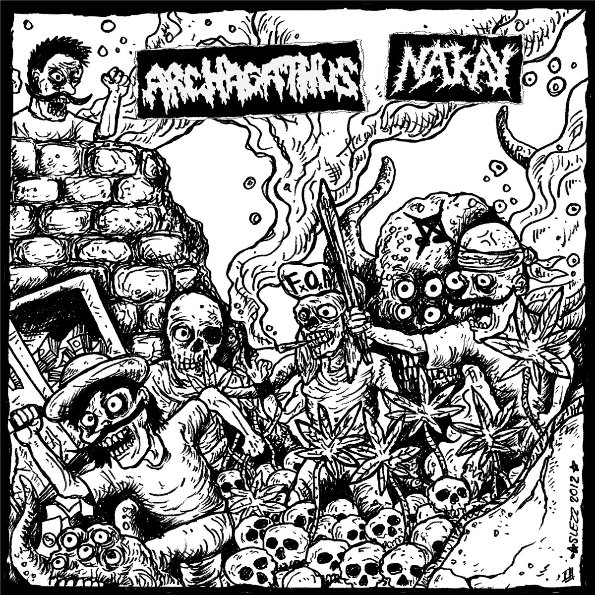 Archagathus / Nak’ay – split 10″